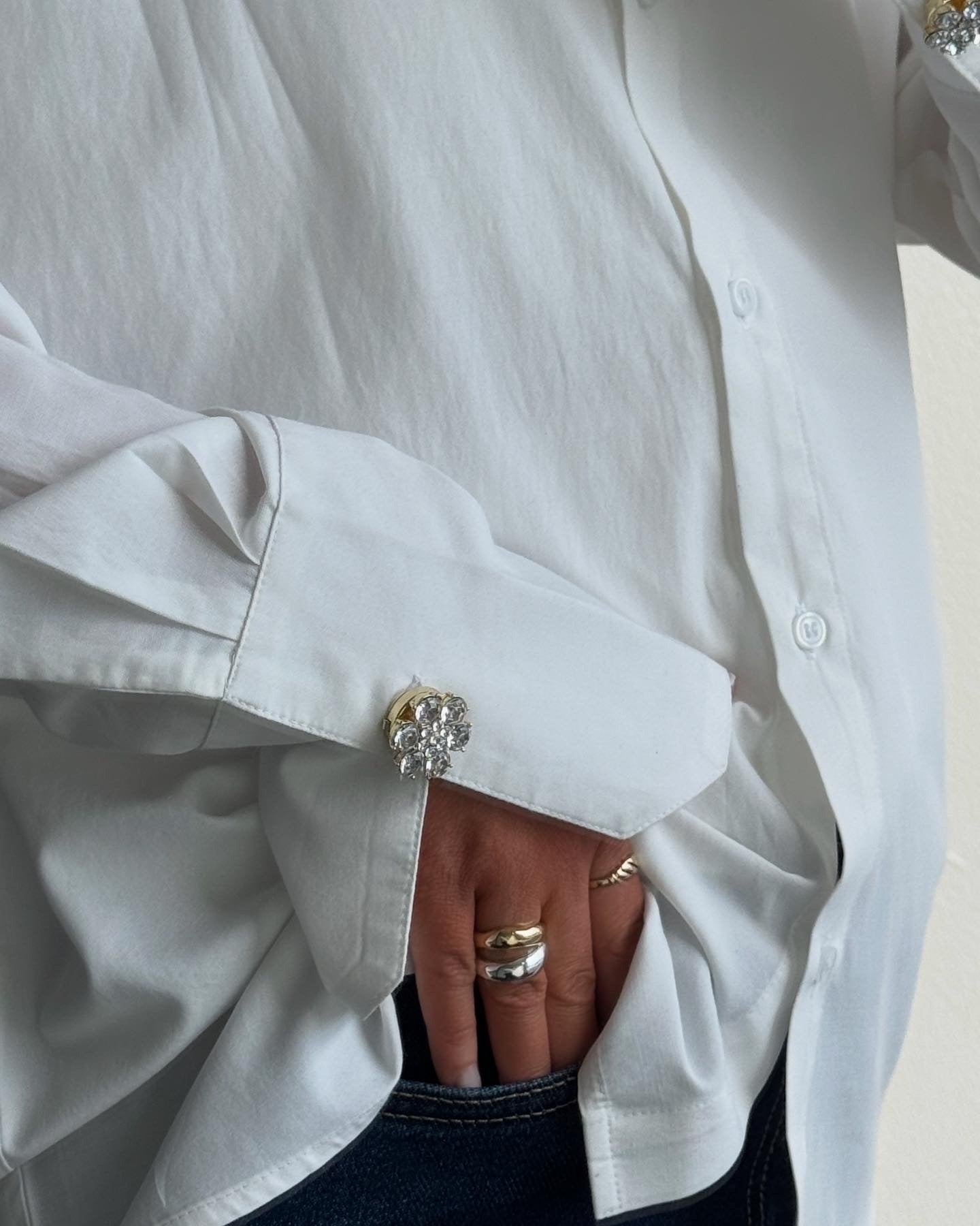 VMPENNY Button Cover - Rhinestones